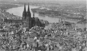 Cologne in ruins